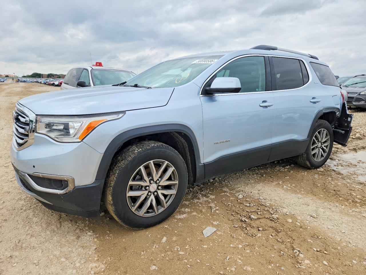 2017 GMC Acadia VIN 1GKKNLLS2HZ298068 COPART salvage auction — Rear End, TX - SALVAGE VEHICLE TITLE, sold $3,750 on 2026-06-25 (photo 1)
