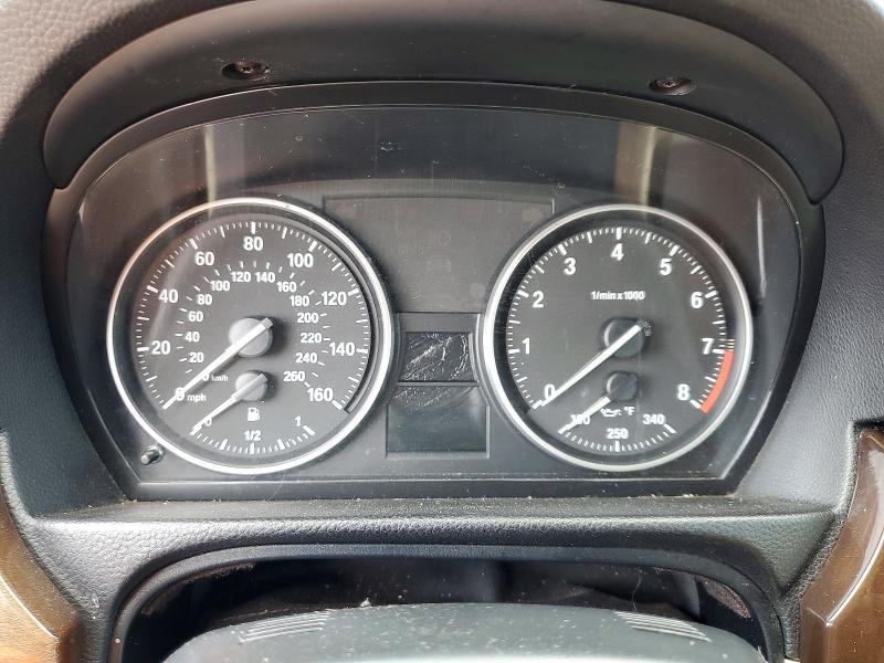 2011 BMW 3er VIN WBADW3C58BE539770 COPART salvage auction — WATER/FLOOD, Hi - Certificate Of Salvage, sold $35 on 2026-08-03 (photo 9)