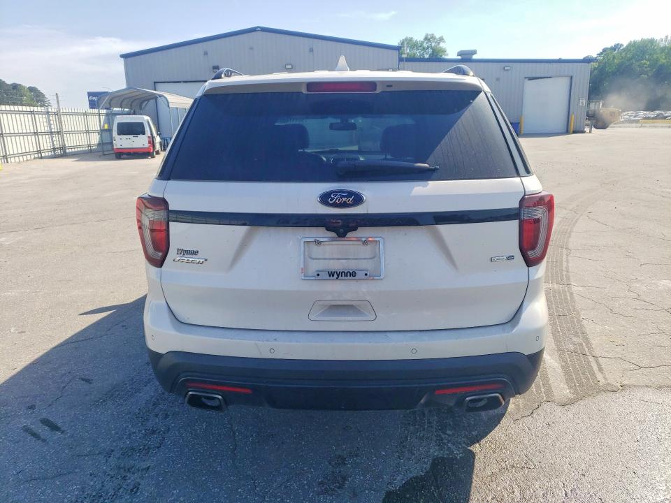 2016 Ford Explorer VIN 1FM5K8GT9GGB31858 COPART salvage auction — FRONT END, Nc - Salvage Certificate Of Title, sold $2,500 on 2026-07-02 (photo 6)