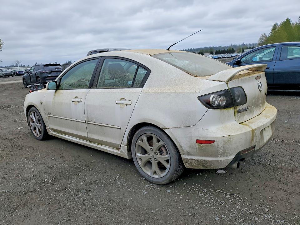 2007 Mazda 3 VIN JM1BK323X71668291 COPART salvage auction — FRONT END, Wa - Vehicle Cert Of Ownership-Titl, sold $250 on 2026-07-06 (photo 2)