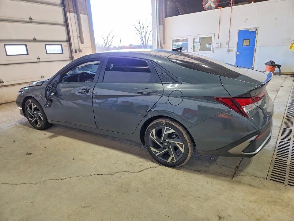 2025 Hyundai Elantra VIN KMHLM4DG7SU014498 COPART salvage auction — ALL OVER, Id - Salvage Certificate Of Title, sold $4,050 on 2026-07-14 (photo 2)