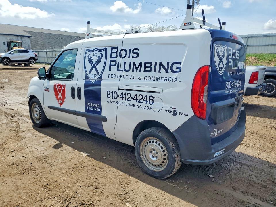 2018 Ram Promaster city VIN ZFBERFAB5J6J96811 COPART salvage auction — FRONT END, Mi - Certificate Of Title, sold $275 on 2026-07-27 (photo 2)