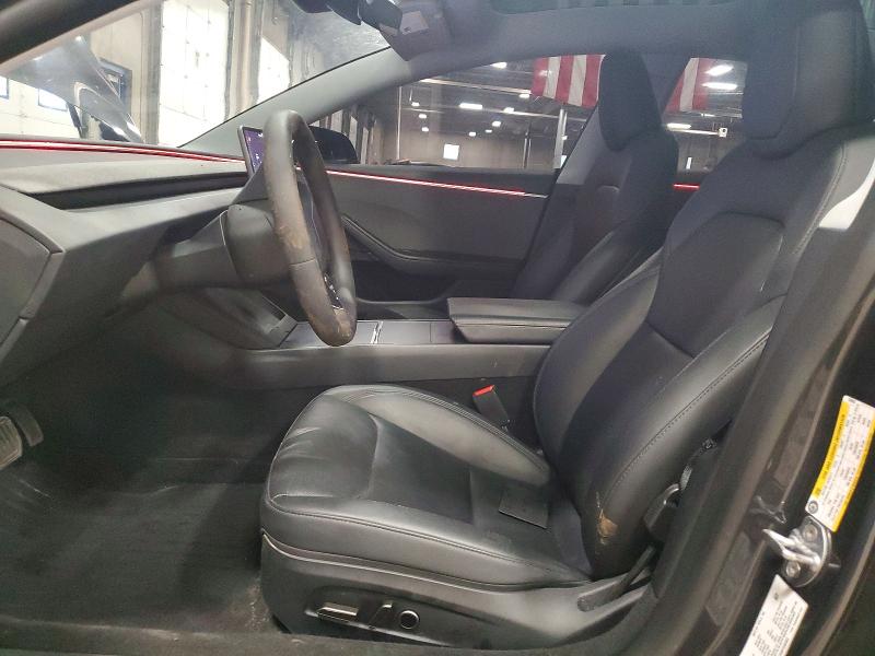 2025 Tesla Model 3 VIN 5YJ3E1EA9SF038983 COPART salvage auction — FRONT END, Mn - Cert Of Title-Salvage, sold $13,500 on 2026-07-16 (photo 7)
