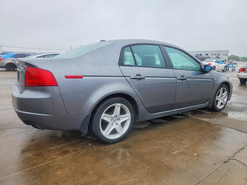 2005 Acura Tl VIN 19UUA66245A007370 COPART salvage auction — FRONT END, Tx - Salvage Vehicle Title, sold $275 on 2026-07-09 (photo 3)