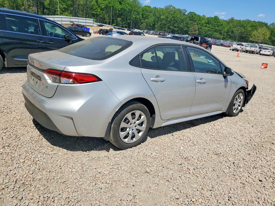 2025 Toyota Corolla VIN 5YFB4MDE0SP345824 COPART salvage auction — FRONT END, Salvage Title, sold $3,150 on 2026-07-31 (photo 3)