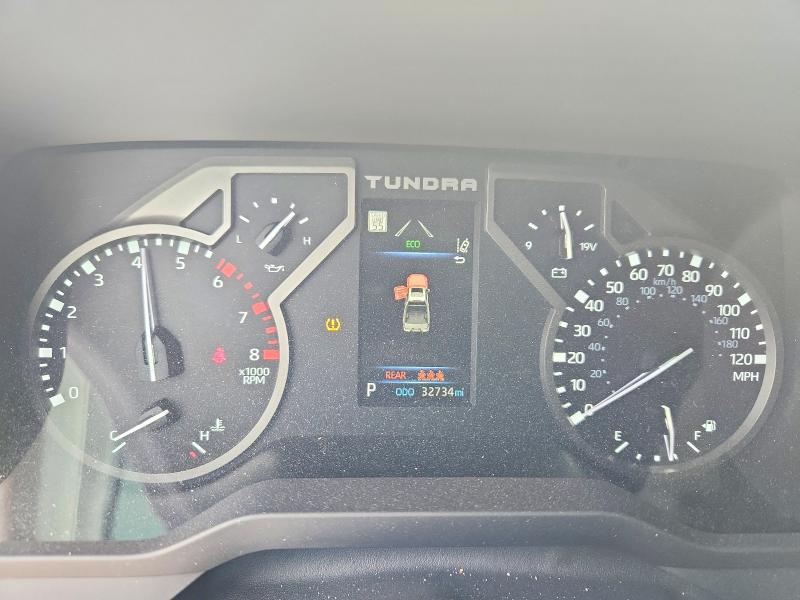 2024 Toyota Tundra VIN 5TFLA5AB9RX041125 COPART salvage auction — FRONT END, Tx - Salvage Vehicle Title, sold $15,000 on 2026-07-09 (photo 9)