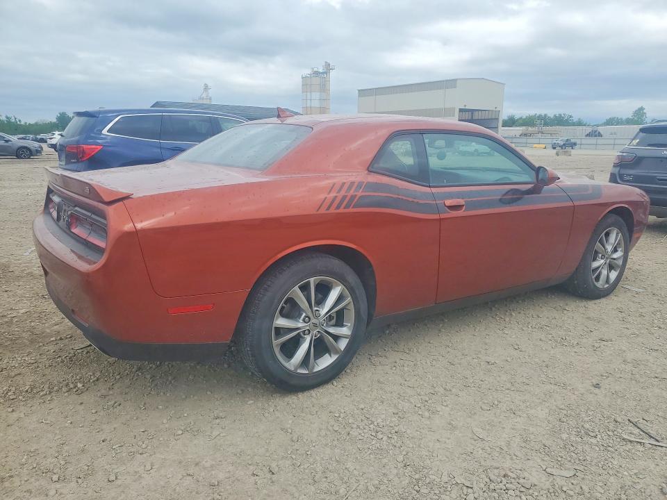2022 Dodge Challenger VIN 2C3CDZGG6NH156740 COPART salvage auction — HAIL, Ks - Cert Of Title-Salvage, sold $10,000 on 2026-07-02 (photo 3)