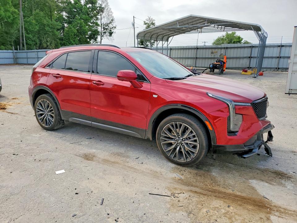 2025 Cadillac Xt4 VIN 1GYFZER41SF111668 COPART salvage auction — FRONT END, Salvage Title, sold $13,100 on 2026-07-17 (photo 4)