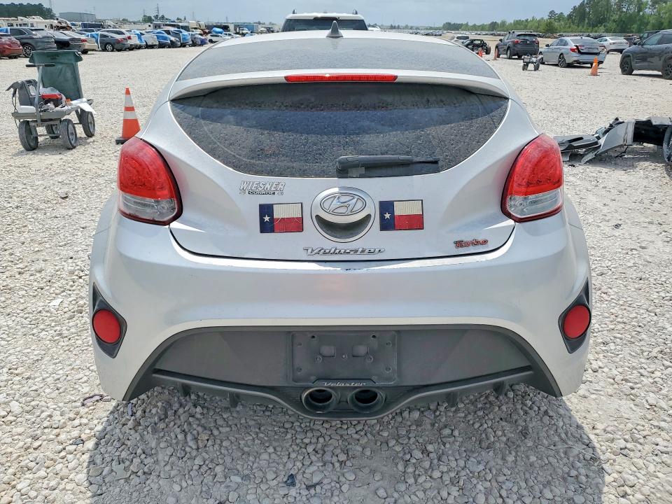 2013 Hyundai Veloster VIN KMHTC6AE5DU119710 COPART salvage auction — FRONT END, Tx - Certificate Of Title, sold $900 on 2026-07-02 (photo 6)
