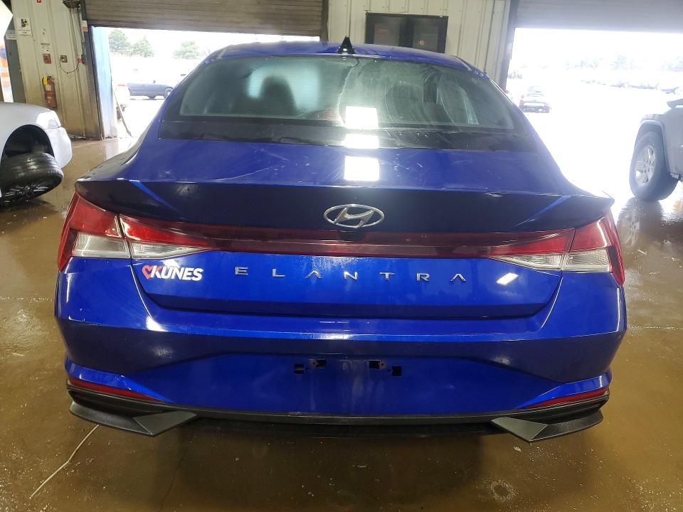 2023 Hyundai Elantra VIN KMHLM4AG0PU468118 COPART salvage auction — FRONT END, Il - Salvage Certificate, sold $3,650 on 2026-07-09 (photo 6)