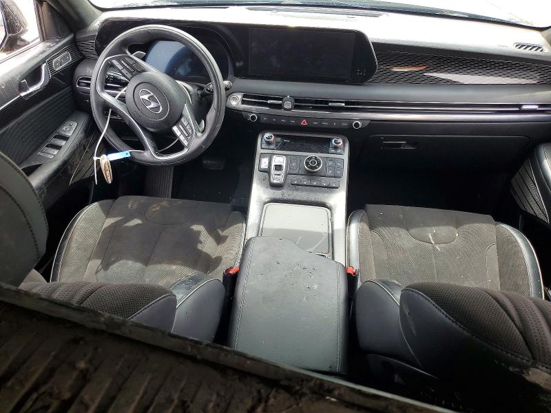 2024 Hyundai Palisade VIN KM8R7DGEXRU682057 COPART salvage auction — FRONT END, Tx - Salvage Vehicle Title, sold $7,000 on 2026-07-30 (photo 8)