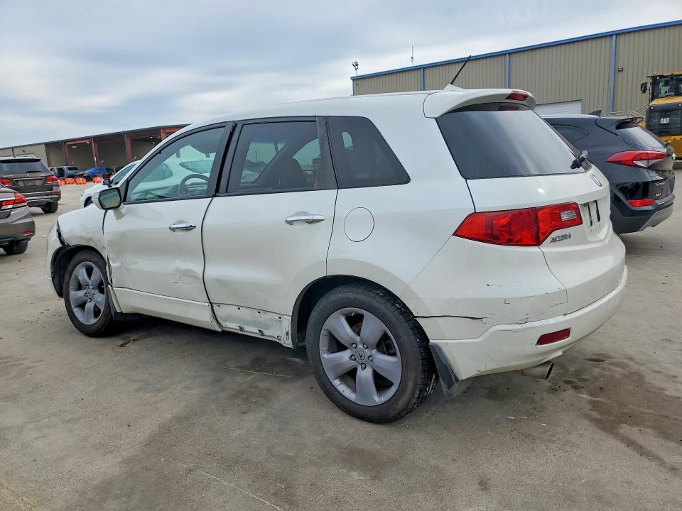 2009 Acura Rdx VIN 5J8TB18559A000596 COPART salvage auction — SIDE, Tx - Salvage Vehicle Title, sold $725 on 2026-07-02 (photo 2)