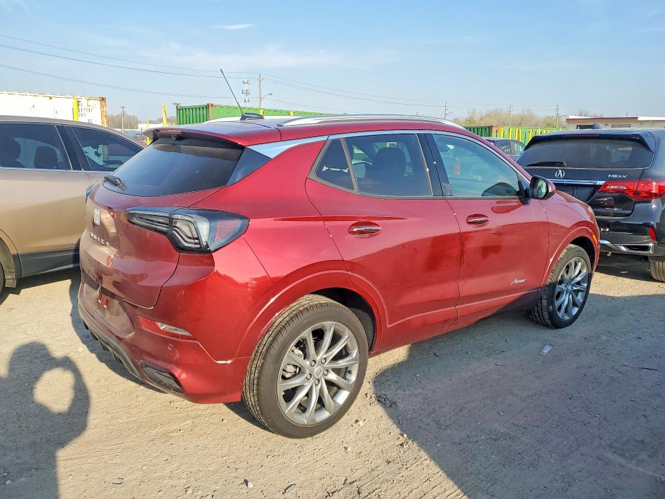2025 Buick Encore VIN KL4AMGSL8SB191404 COPART salvage auction — FRONT END, In - Cert Of Title-Salvage Title, sold $150 on 2026-07-17 (photo 3)