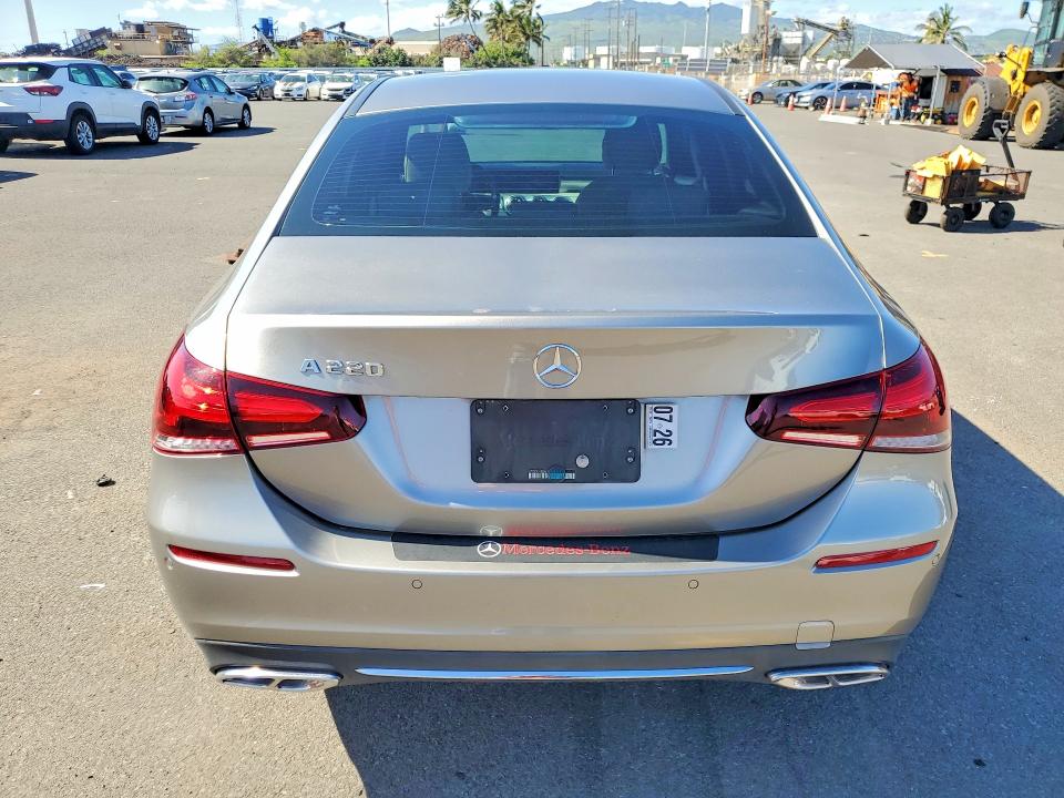 2019 Mercedes-benz A-klasse VIN WDD3G4EB4KW028674 COPART salvage auction — FRONT END, Hi - Certificate Of Salvage, sold $6,300 on 2026-08-03 (photo 6)