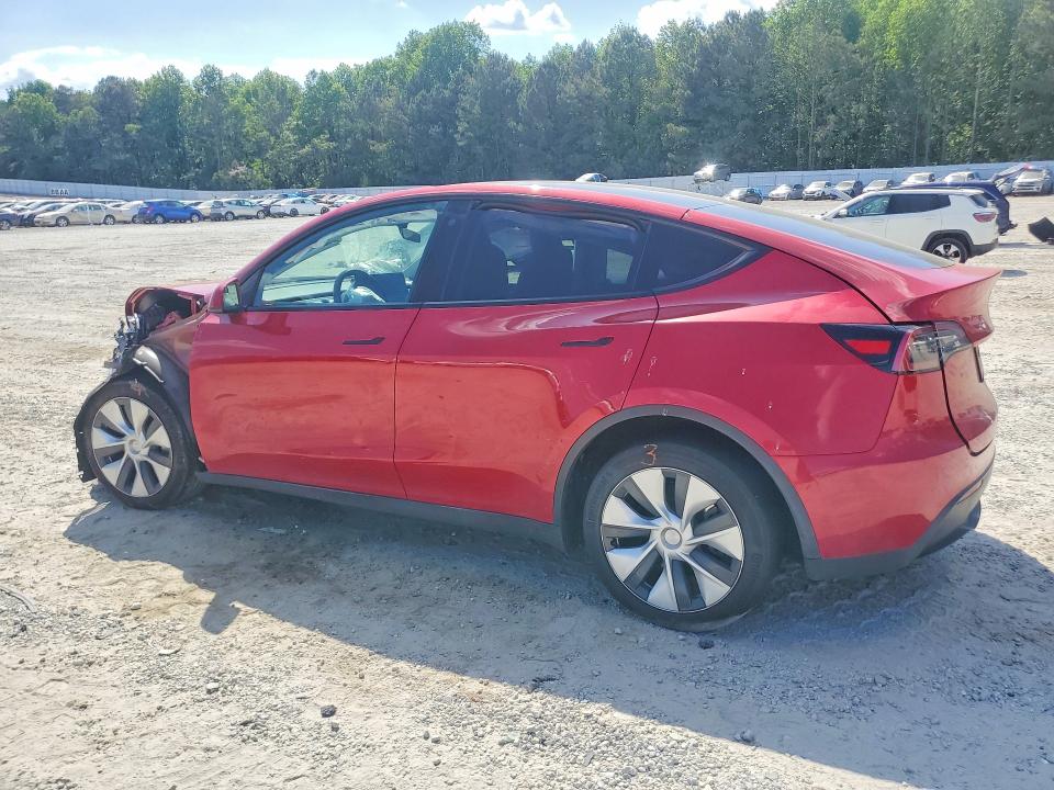 2023 Tesla Model y VIN 7SAYGDEE8PF708053 COPART salvage auction — FRONT END, Ga - Cert Of Title-Salvage, sold $8,000 on 2026-07-15 (photo 2)