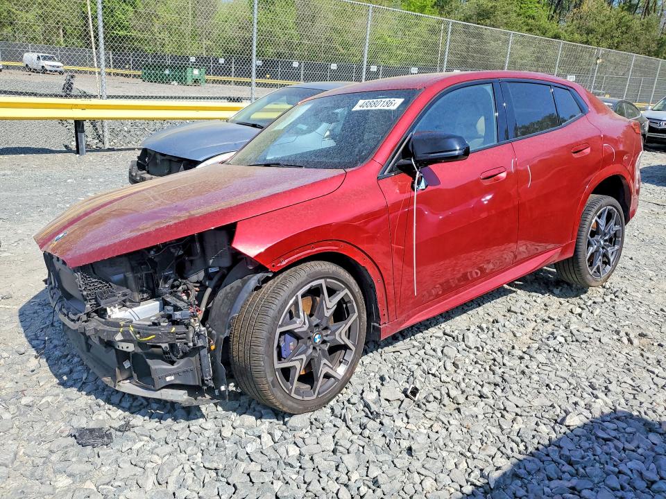 2024 BMW X2 VIN WBX83GM03R5Y61835 COPART salvage auction — FRONT END, Md - Cert Of Salvage > 75% Damage, sold $14,700 on 2026-07-28 (photo 1)