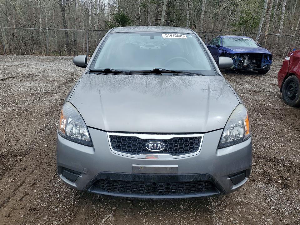 2010 Kia Rio VIN KNADH4B35A6622730 COPART salvage auction — SIDE, ON - PERMIT NO BRAND - UNFIT, sold $200 on 2026-07-28 (photo 5)