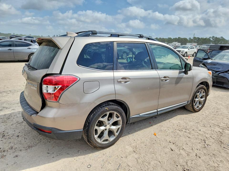 2016 Subaru Forester VIN JF2SJAXC6GH444508 COPART salvage auction — REAR END, Tx - Salvage Vehicle Title, sold $1,250 on 2026-07-07 (photo 3)