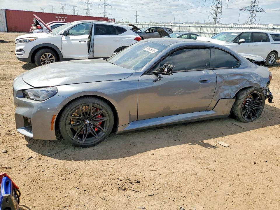 2026 BMW M2 VIN 3MF23DM01T8F92243 COPART salvage auction — SIDE, Il - Salvage Certificate, sold $22,300 on 2026-07-09 (photo 1)