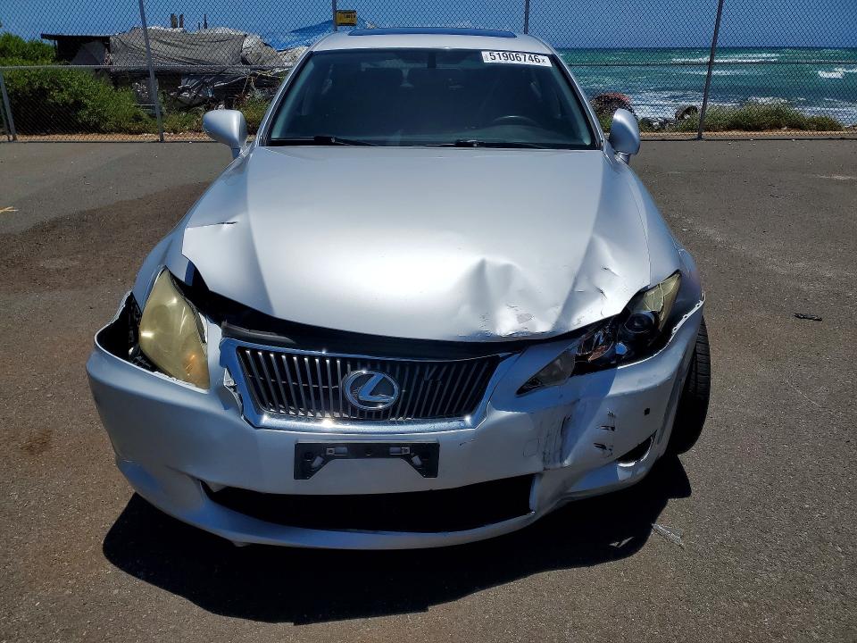 2010 Lexus Is VIN JTHBF5C22A5116191 COPART salvage auction — FRONT END, HI - CERTIFICATE OF SALVAGE, sold $1,500 on 2026-07-27 (photo 5)
