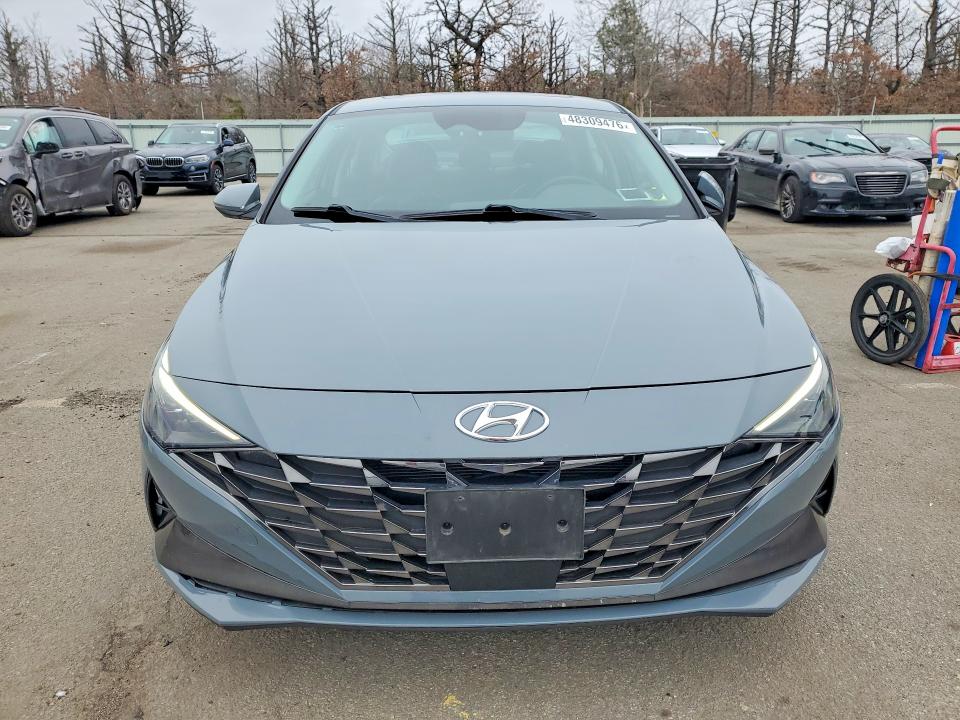 2022 Hyundai Elantra VIN KMHLP4AG7NU366271 COPART salvage auction — REAR END, NY - MV907A-PARTS ONLY, sold $4,900 on 2026-07-08 (photo 5)