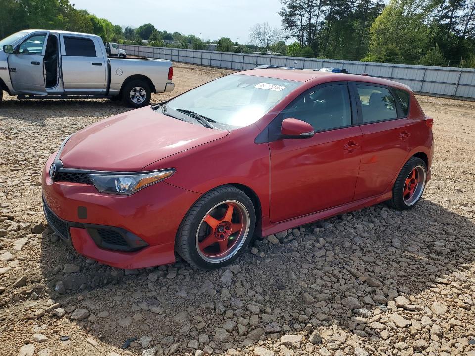 2018 Toyota Corolla VIN JTNKARJE8JJ569481 COPART salvage auction — SIDE, Nc - Salvage Certificate Of Title, sold $2,450 on 2026-07-27 (photo 1)
