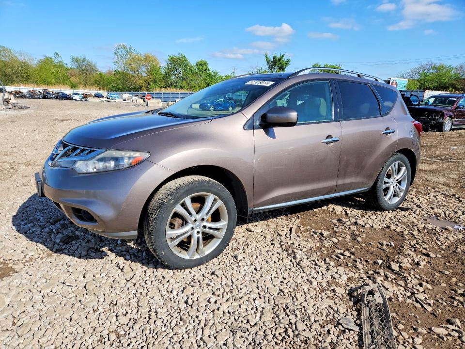 2011 Nissan Murano VIN JN8AZ1MWXBW151138 COPART salvage auction — SIDE, Il - Salvage Certificate, sold $475 on 2026-07-22 (photo 1)