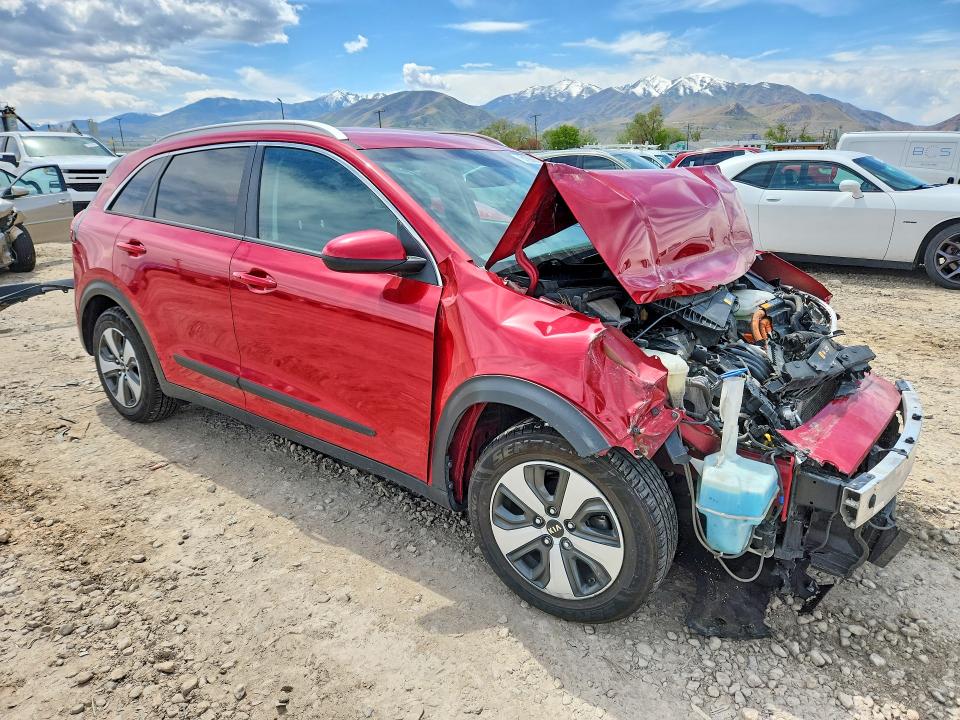 2017 Kia Niro VIN KNDCB3LC4H5047545 COPART salvage auction — FRONT END, Ut - Salvage Certificate, sold $375 on 2026-07-31 (photo 4)
