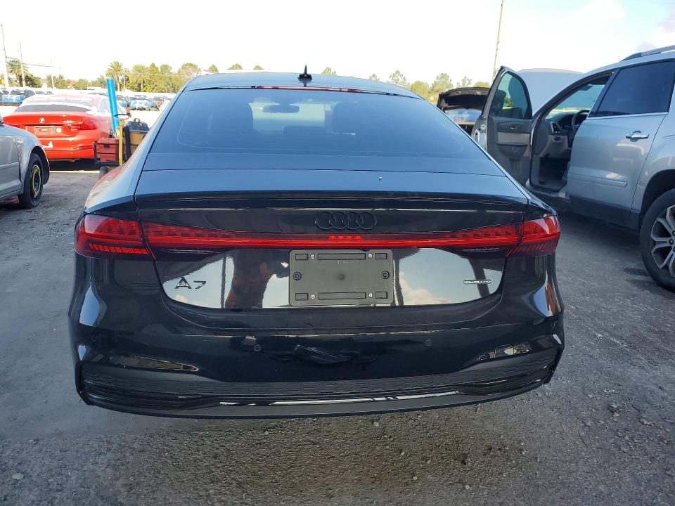 2023 Audi A7 VIN WAUV2BF28PN087807 COPART salvage auction — FRONT END, Salvage Title, sold $29,500 on 2026-08-21 (photo 6)
