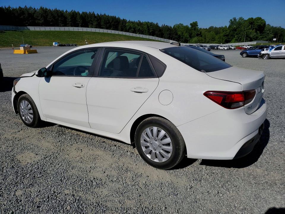 2020 Kia Rio VIN 3KPA24ADXLE313821 COPART salvage auction — FRONT END, NC - SALVAGE CERTIFICATE OF TITLE, sold $2,250 on 2026-07-02 (photo 2)