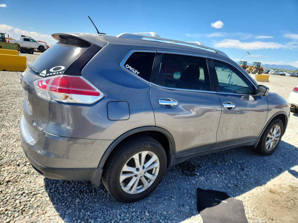 2015 Nissan Rogue VIN KNMAT2MV1FP555374 COPART salvage auction — REAR END, CO - SALVAGE TITLE, sold $1,400 on 2026-07-28 (photo 3)