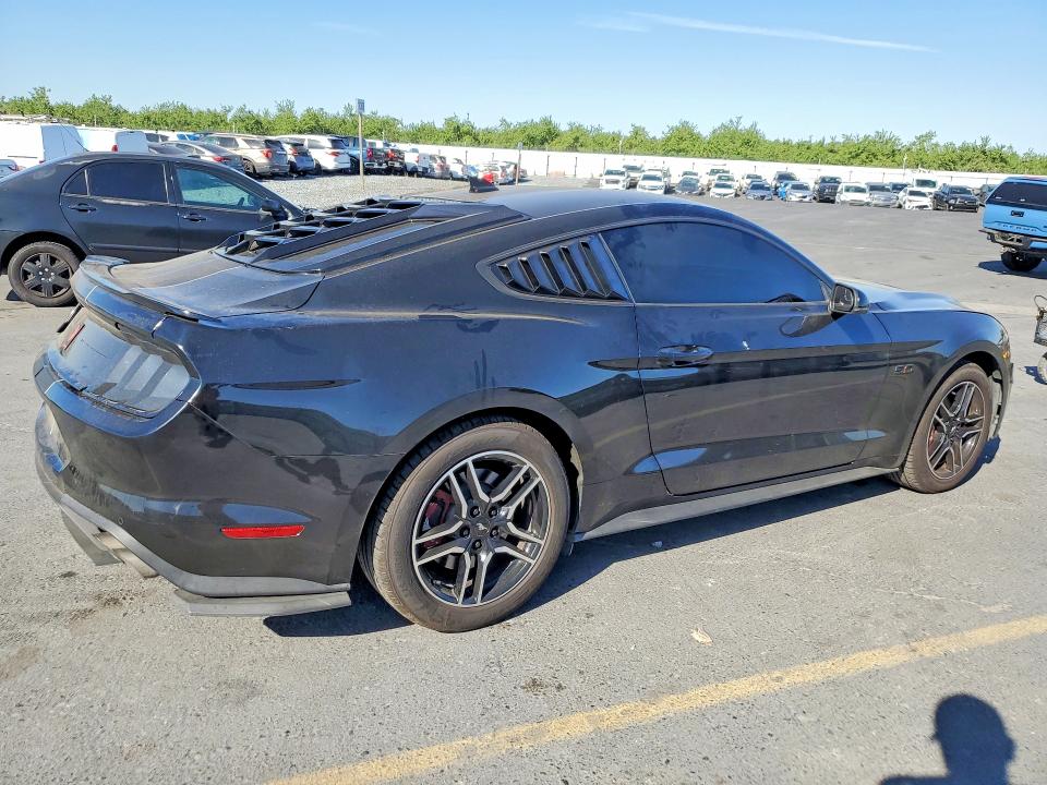 2020 Ford Mustang VIN 1FA6P8CF6L5136327 COPART salvage auction — FRONT END, Ca - Salvage Certificate, sold $14,200 on 2026-07-02 (photo 3)