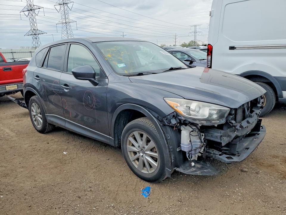 2014 Mazda Cx-5 VIN JM3KE4CY2E0396076 COPART salvage auction — FRONT END, Il - Salvage Certificate, sold $2,250 on 2026-07-14 (photo 4)