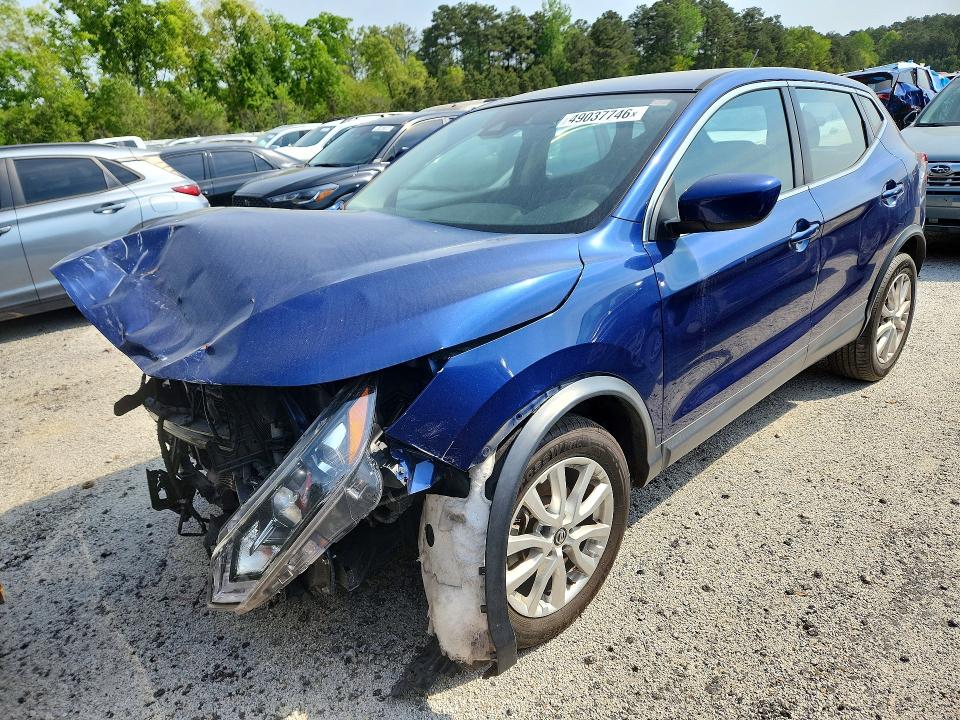 2021 Nissan Rogue sport VIN JN1BJ1AV7MW304700 COPART salvage auction — FRONT END, Ga - Certificate Of Title, sold $3,050 on 2026-07-28 (photo 1)