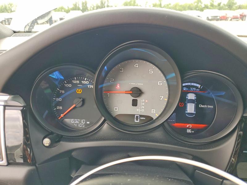 2018 Porsche Macan VIN WP1AB2A58JLB33320 COPART salvage auction — FRONT END, Tx - Salvage Vehicle Title, sold $8,300 on 2026-07-07 (photo 9)