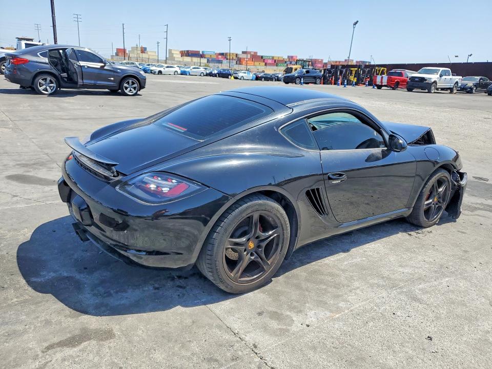 2009 Porsche Cayman VIN WP0AA29879U760468 COPART salvage auction — FRONT END, Fl - Dis/Dlr/Exp Only Clean Title (P), sold $5,700 on 2026-07-14 (photo 3)