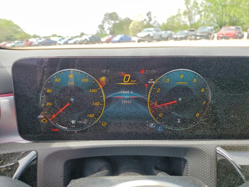 2023 Mercedes-benz Cla-class VIN W1K5J4HB5PN328856 COPART salvage auction — ALL OVER, Nc - Salvage Certificate Of Title, sold $7,900 on 2026-07-06 (photo 9)