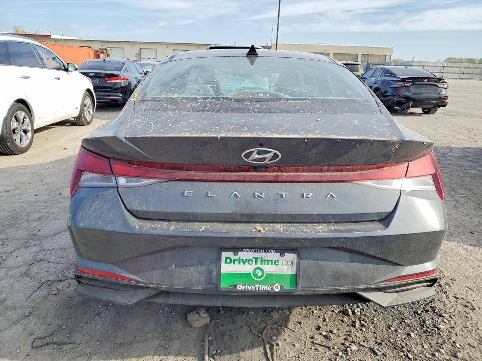 2023 Hyundai Elantra VIN KMHLM4AG0PU623525 COPART salvage auction — SIDE, In - Cert Of Title-Salvage Title, sold $4,100 on 2026-07-24 (photo 6)
