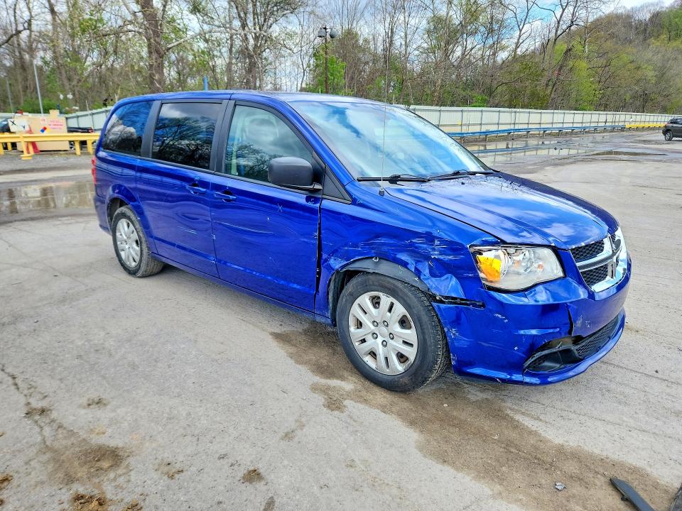 2018 Dodge Caravan VIN 2C4RDGBG3JR296542 COPART salvage auction — FRONT END, Pa - Certificate Of Salvage, sold $575 on 2026-07-02 (photo 4)
