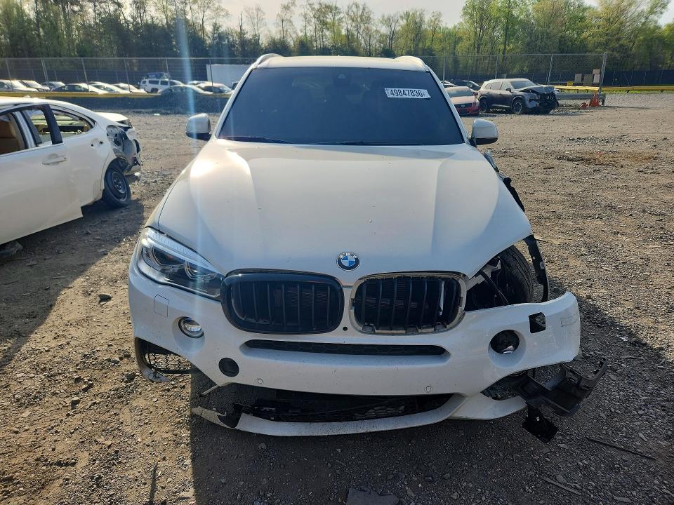 2015 BMW X5 VIN 5UXKR6C5XF0J78787 COPART salvage auction — FRONT END, Md - Cert Of Salvage > 75% Damage, sold $225 on 2026-07-24 (photo 5)