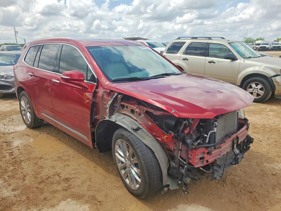2024 Cadillac Xt6 VIN 1GYKPCRS8RZ734124 COPART salvage auction — FRONT END, Tx - Salvage Vehicle Title, sold $14,100 on 2026-07-23 (photo 4)