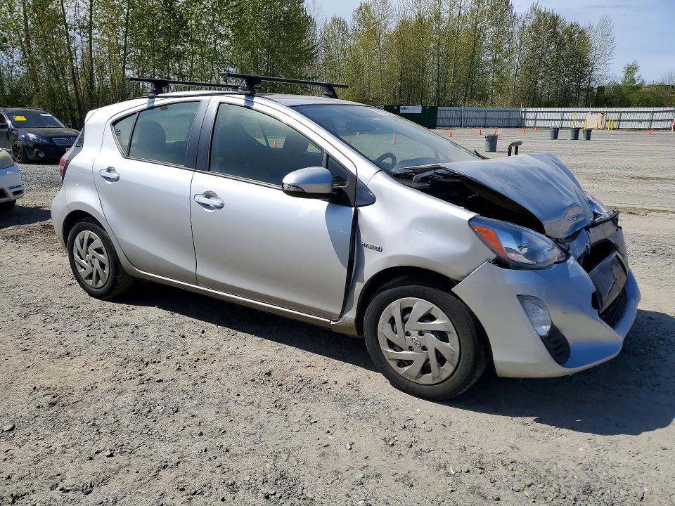 2016 Toyota Prius VIN JTDKDTB30G1119869 COPART salvage auction — FRONT END, Wa - Bill Of Sale, sold $1,750 on 2026-07-06 (photo 4)