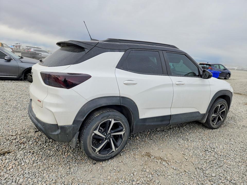 2022 Chevrolet Trailblazer VIN KL79MUSL5NB115227 COPART salvage auction — FRONT END, Ne - Certificate Of Title, sold $5,900 on 2026-07-02 (photo 3)