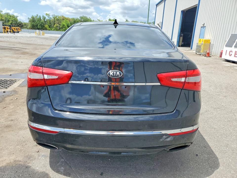 2015 Kia Cadenza VIN KNALN4D72F5168714 COPART salvage auction — FRONT END, Fl - Cert Of Title Slvg Rebuildable, sold $900 on 2026-07-08 (photo 6)