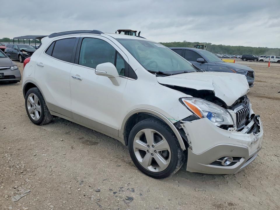 2016 Buick Encore VIN KL4CJHSB7GB640030 COPART salvage auction — FRONT END, Ks - Cert Of Title-Salvage, sold $950 on 2026-07-09 (photo 4)