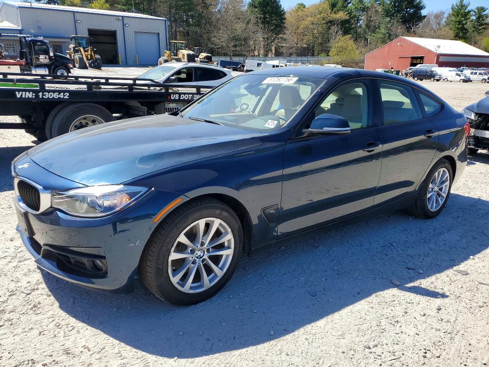 2015 BMW 3er VIN WBA8Z5C50FGS37176 COPART salvage auction — FRONT END, MA, sold $3,200 on 2026-07-16 (photo 1)