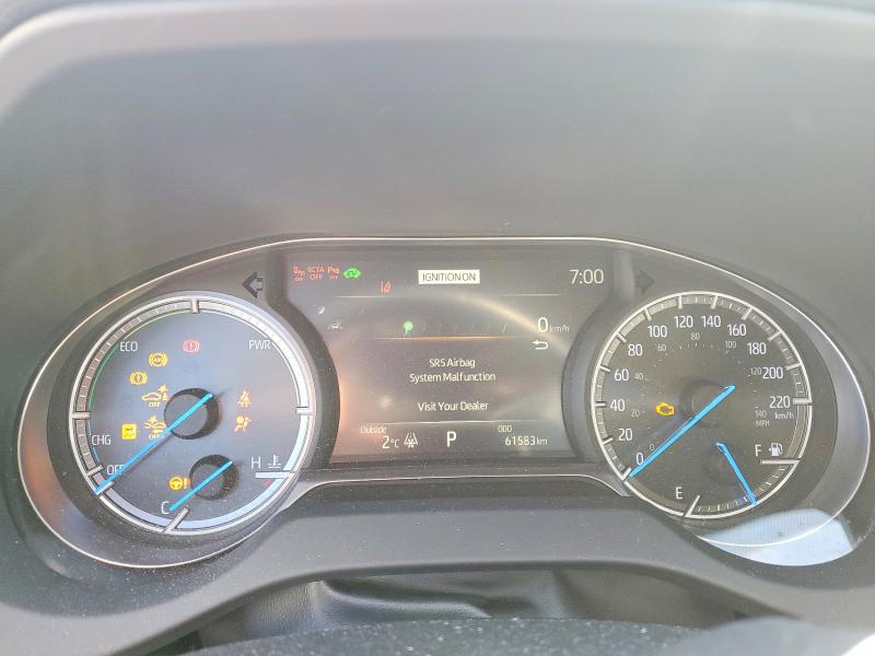 2022 Toyota Venza VIN JTEAAAAH4NJ097292 COPART salvage auction — FRONT END, Salvage Title, sold $18,750 on 2026-07-09 (photo 9)