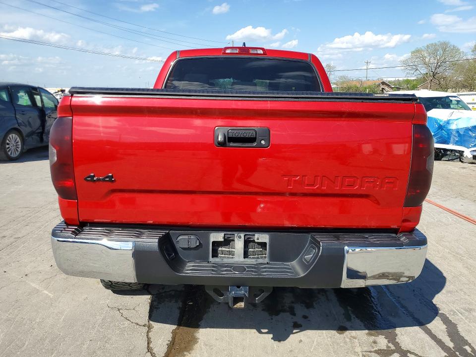 2021 Toyota Tundra VIN 5TFDY5F19MX967579 COPART salvage auction — SIDE, Ok - Certificate Of Title, sold $12,300 on 2026-07-20 (photo 6)