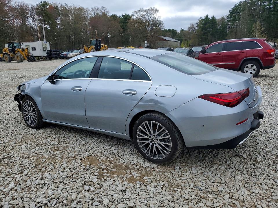 2025 Mercedes-benz Cla-class VIN W1K5J4GB0SN557925 COPART salvage auction — FRONT END, Fl - Certificate Of Destruction, sold $17,700 on 2026-07-29 (photo 2)
