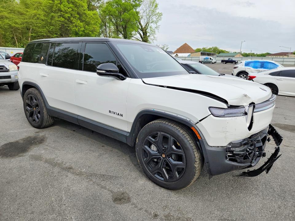 2025 Rivian R1s VIN 7PDSGBBA2SN055358 COPART salvage auction — FRONT END, Nj - Cert Of Title-Salvage, sold $28,250 on 2026-07-30 (photo 4)